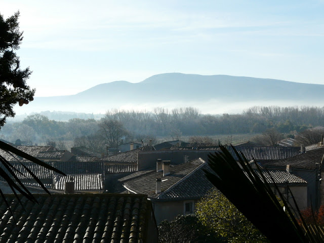 Vue avec brouillard